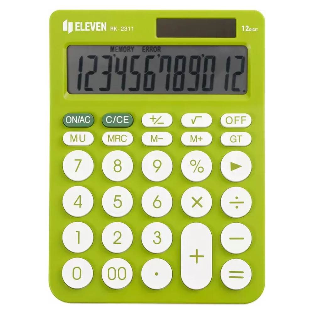 Калькулятор Eleven PK-2311 зелений