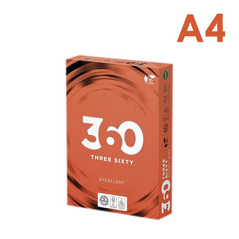 Папір офісний 360 Exellent 80г/м (500 арк) А4
