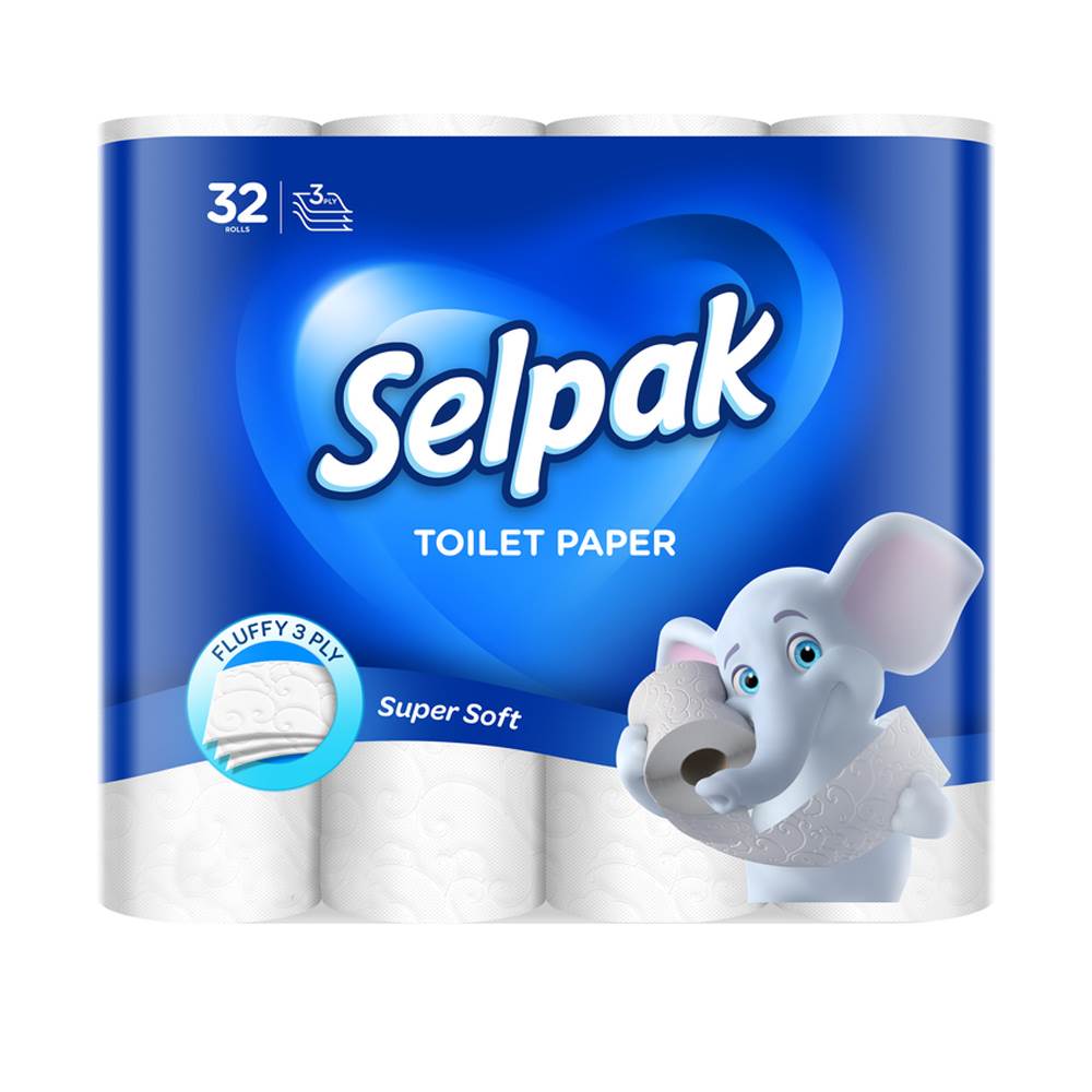 Туалетний папір Selpak (32шт)