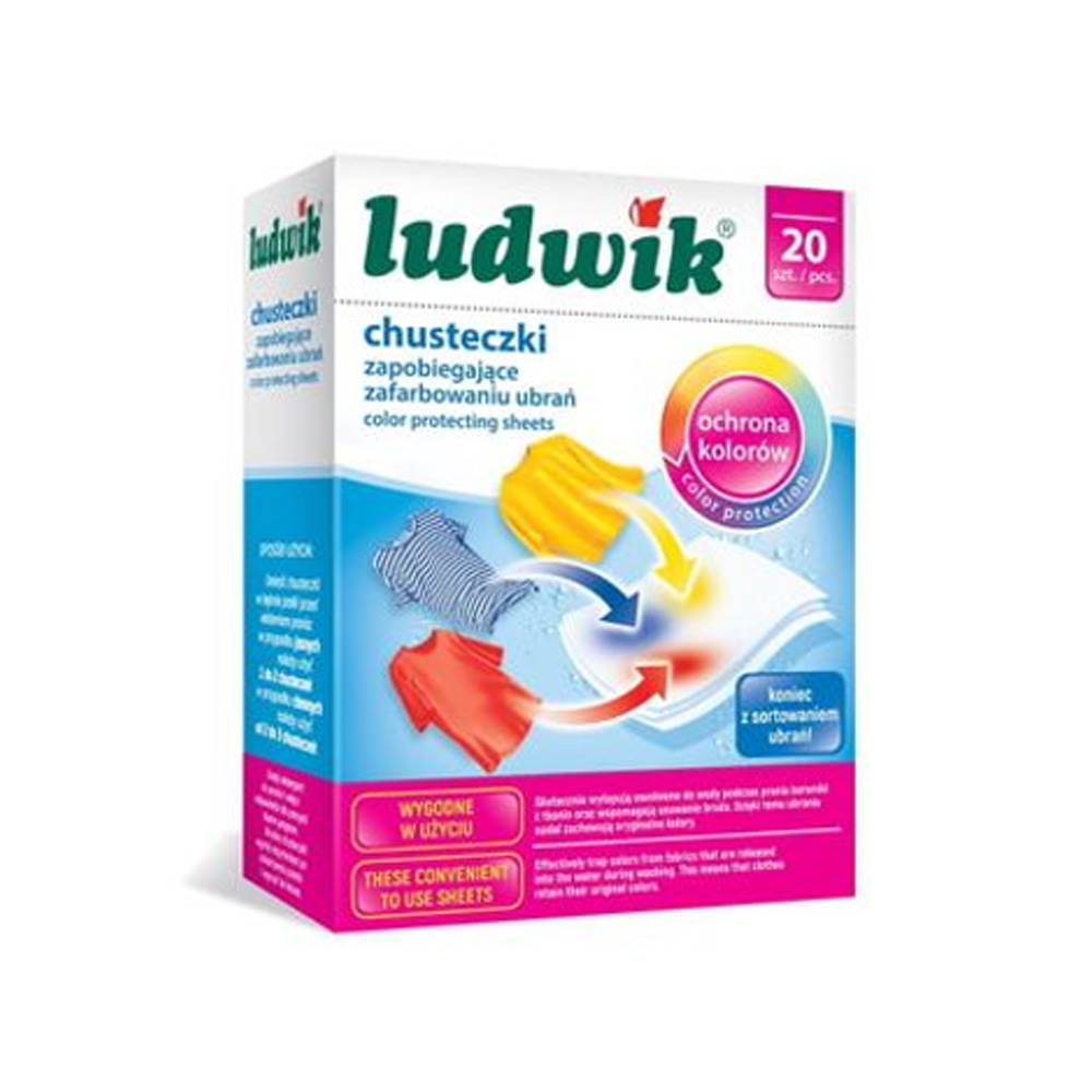 СерветкаLudwik для захисту кольору тканин (20 шт)