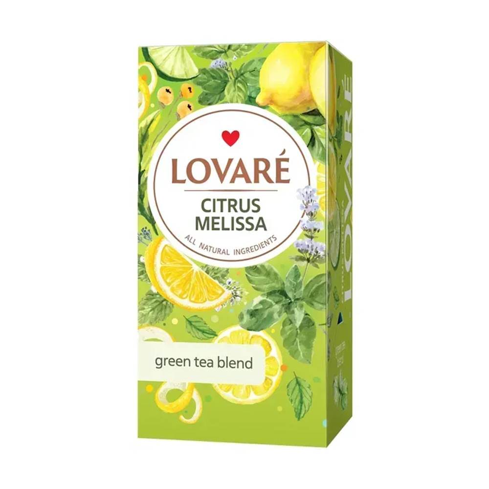 Чай Lovare Citrus Melissa (24пак.)