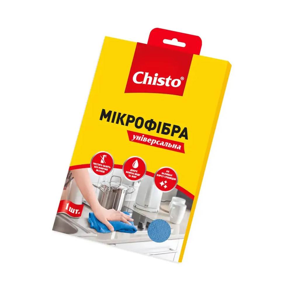 Ганчірка мікрофібра Chisto універсальна