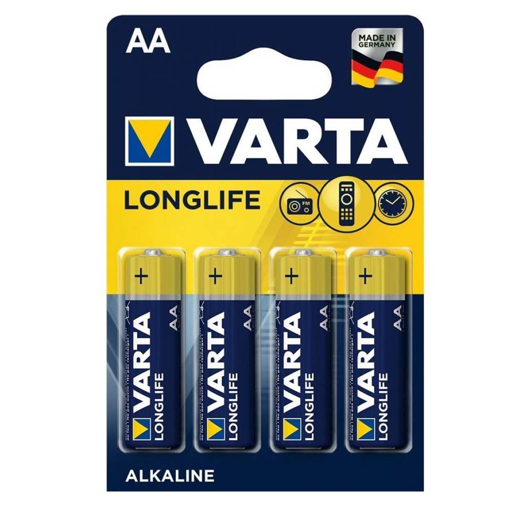 Батарейка Varta Longlife LR06 AA 4шт