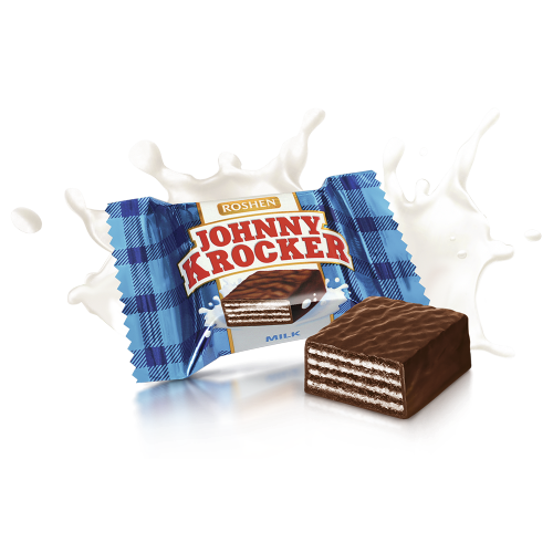 Цукерки Рошен Johnny Krocker milk 1 кг