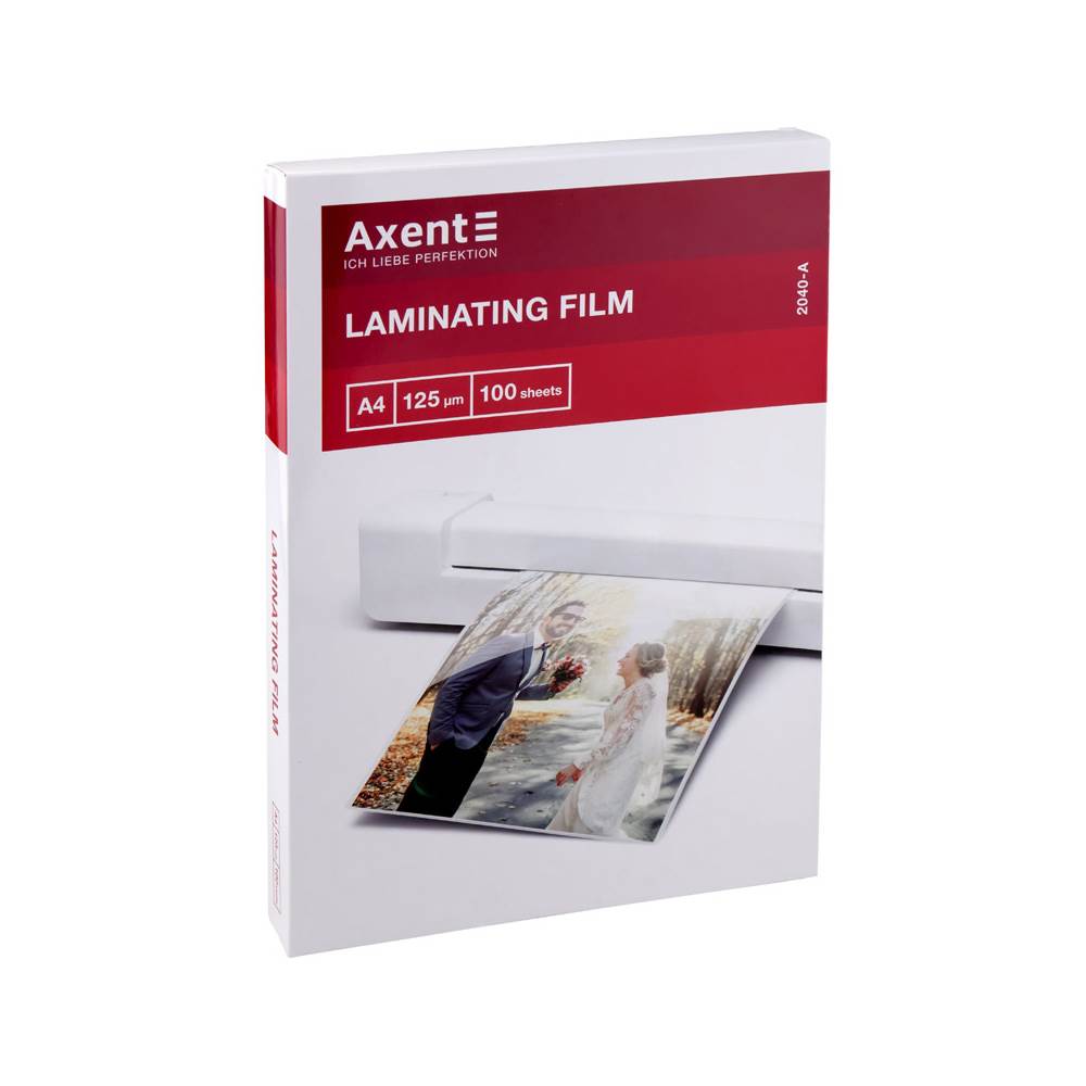 Плівка для ламінатора Axent А4 (216*303) 125 мк