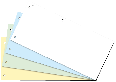 Індекс-розділювач Buromax картонний (100шт)