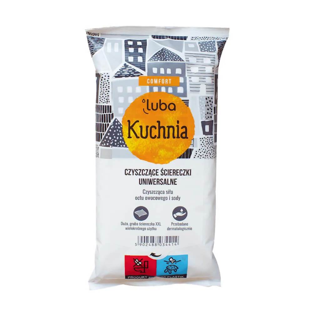 Серветки вологі Luba Comfort для прибирання кухні (32 шт)
