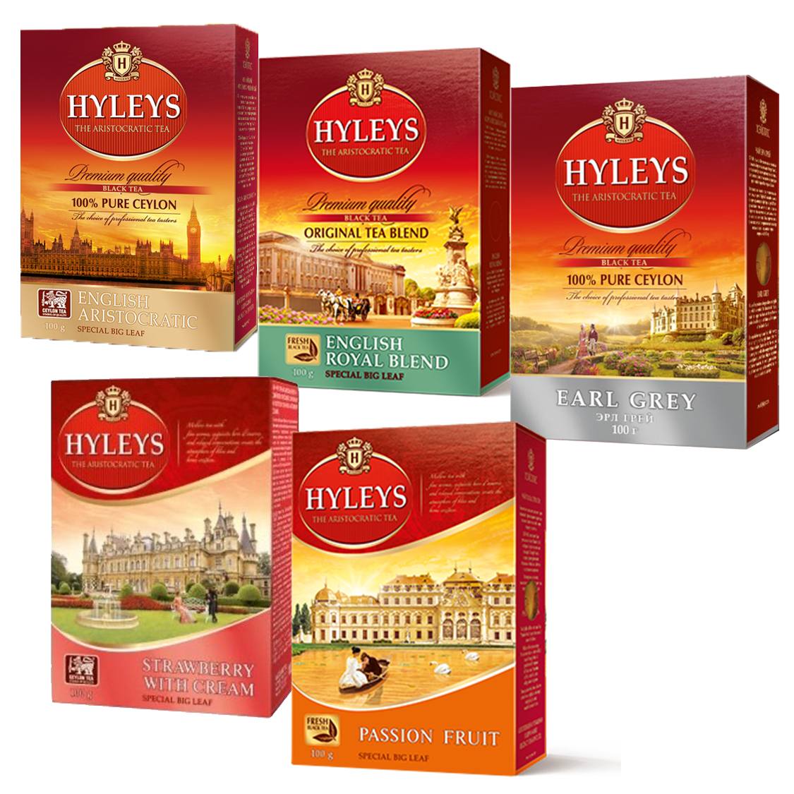 Чай Hyleys (100гр) чорн.